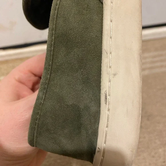 Tory Burch Jesse Green Suede Slip On Athletic Loafers Womens Comfort Shoes 7 M - Picture 13 of 15